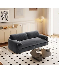 Streamdale Furniture 66" Queen Pull Out Sofa Bed 3-in-1 Convertible Sleeper Sofa