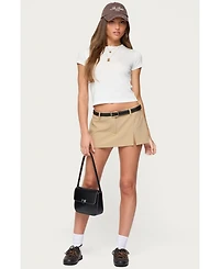 Edikted Women's Madalene Tailored Mini Skort