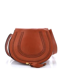 Pre-Owned Chloe Medium Marcie Saddle Bag Leather