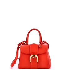 Pre-Owned Delvaux Mini Brillant Top Handle Bag Leather