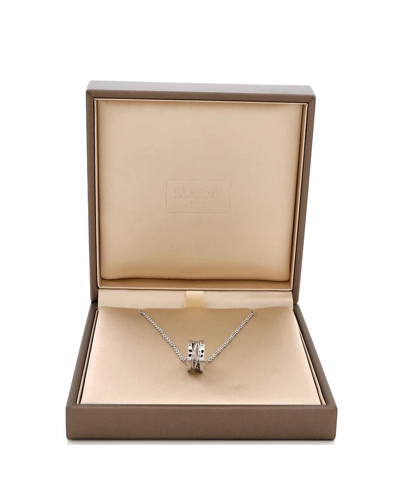 Pre-Owned Bvlgari B.Zero1 Design Legend Zaha Hadid Pendant Necklace
