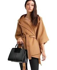 Belle & Bloom Women's Jackson Landing Wool Blend Cape Coat