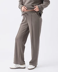 Ripe Maternity Soft Terry Wide Leg Jogger Earth Color