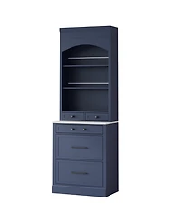 Streamdale Furniture Modern Kitchen Pantry Cabinet Set of 2