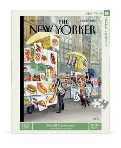 New York Puzzle Company Sidewalk Connoisseurs 1000 Piece Puzzle