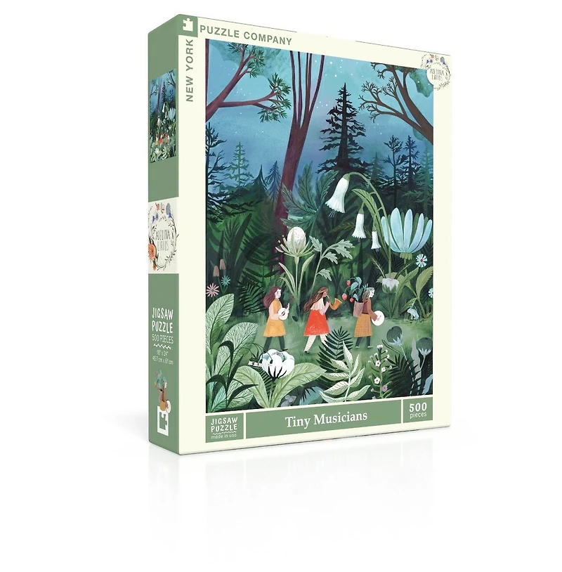 New York Puzzle Company Tiny Musicians 500 Piece Puzzle