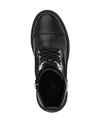Guess Women's Yarini Platform Lug Combat Boots