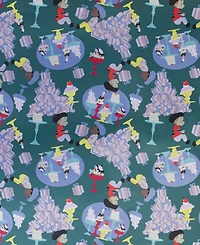 Black Paper Party Sweet Treats Gift Wrap