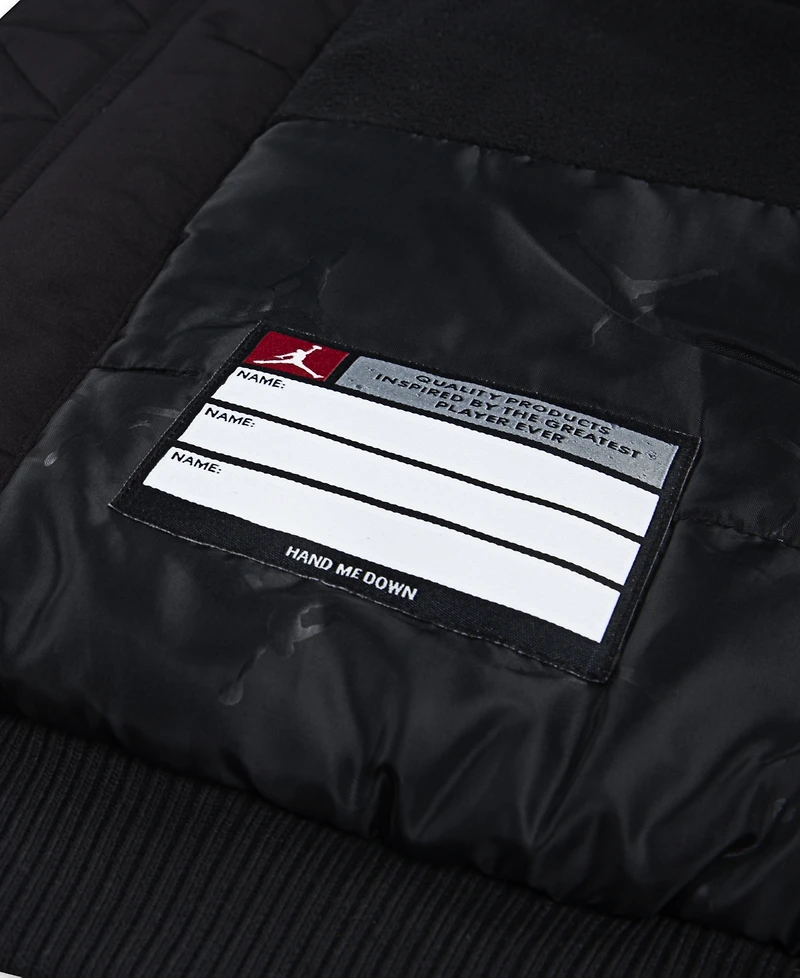 Jordan Big Boys Hooded Bomber Jacket