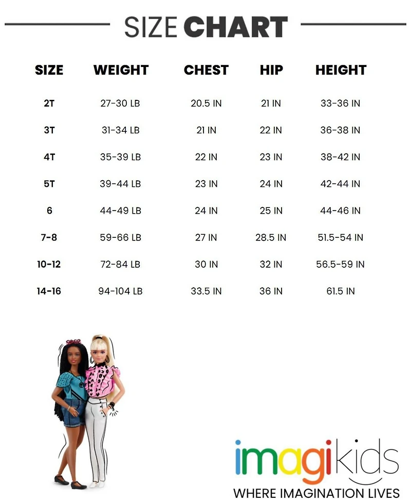 Barbie Toddler Girls T-Shirt and Pants to