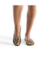 Feelgoodz Women s Classicz Core Natural Rubber Flip-Flop Thong Sandals