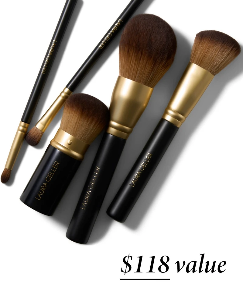 Laura Geller Beauty 5-Pc. Full Face Brush Set