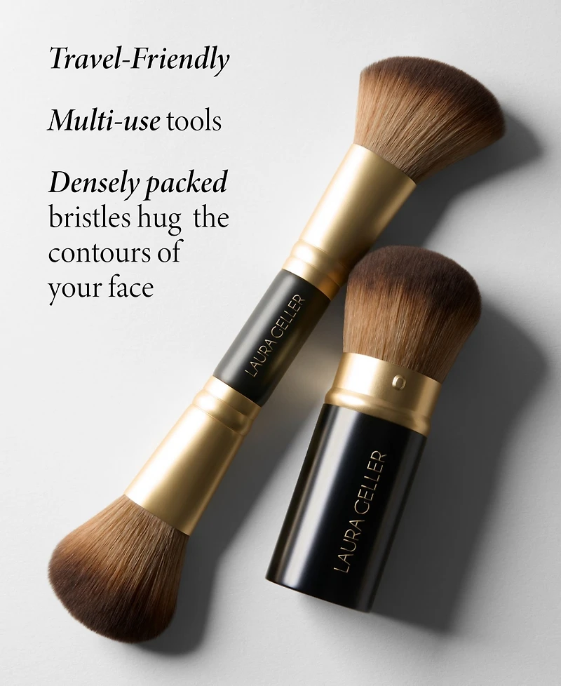Laura Geller Beauty 2-Pc. Face It All Face Brush Set