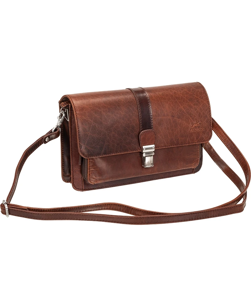 Mancini Men's Buffalo Front Organizer Bag