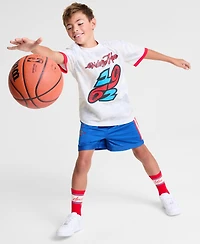 Macy's Marvel X Nba Kids Spider-Man 1962 Printed Short Sleeve Jersey, Exclusive