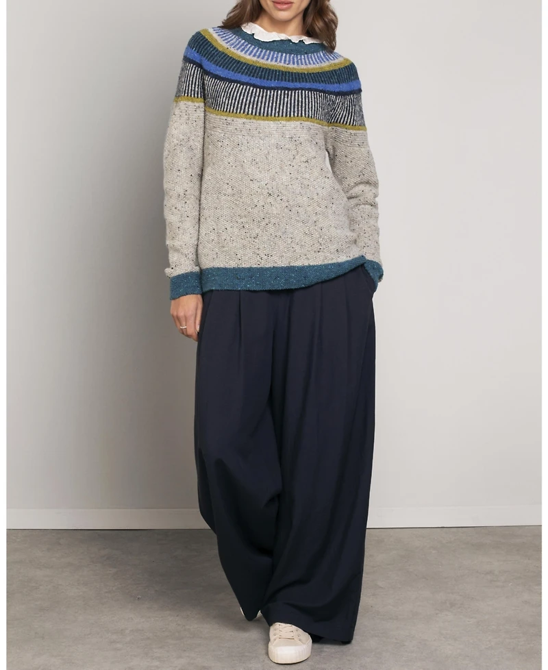 Celtic & Co. Women's Statement Donegal Wool Sweater