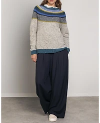 Celtic & Co. Women's Statement Donegal Wool Sweater