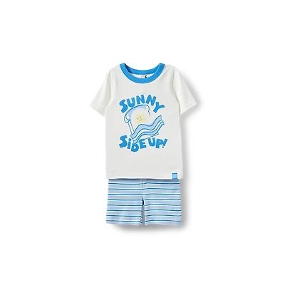 Cotton On Big Boys Little/Big Michael Short Sleeve Pyjama Set