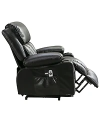Streamdale Furniture Electric Massage Lift Chair w/ Heat & Vibration Usb Black
