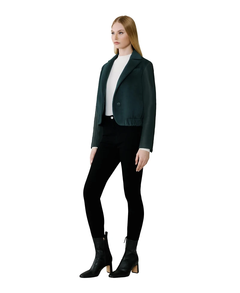 Soia & Kyo Women's Alesse Blazer Bomber