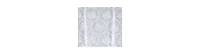 Kate Aurora Country Farmhouse Shabby Chic Floral Lace Tie Up Single Curtain Shade - 42 in. W x 63 in. L, Off White