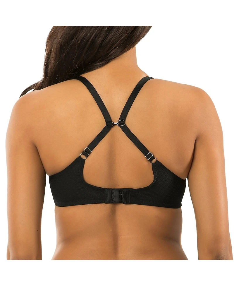 Parfait Women's Luxlacy Unlined Wired Bra, Black, 40H