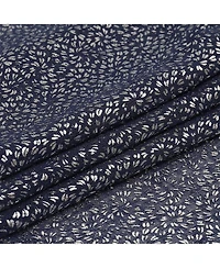 Kate Aurora Glam Chic Living 2 Pack Metallic Foil Sparkle Slub Sheer Grommet Top Curtain Panels