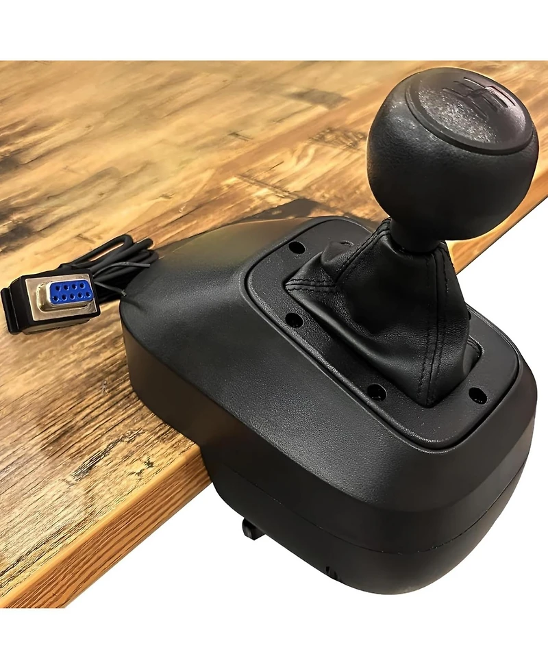 Nbcp Six-Speed Gear Shifter for Logitech G29 Driving Force – High-Performance H-Pattern with Push-Down Reverse, Durable Build & Secure Mounting