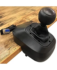 Nbcp Six-Speed Gear Shifter for Logitech G29 Driving Force – High-Performance H-Pattern with Push-Down Reverse, Durable Build & Secure Mounting