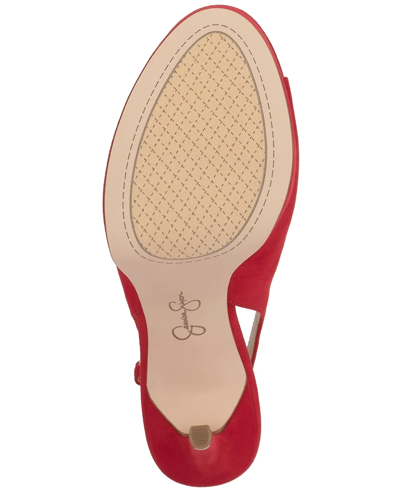 Jessica Simpson Women's Sibilla Slingback Platform Stiletto Pumps
