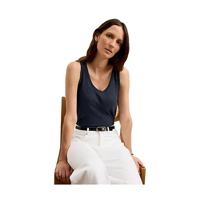 M.m.LaFleur Wyatt Tank - Organic Cotton Slub
