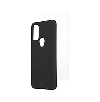 Case-Mate Protection Pack Tough Case and Glass Screen Protector for Motorola Moto G Pure-Black