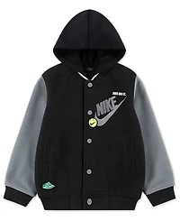 Nike Little Boys Hooded Varsity Jacket