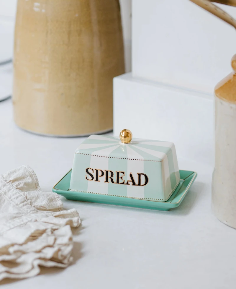 Yvonne Ellen Elephant Butter Dish