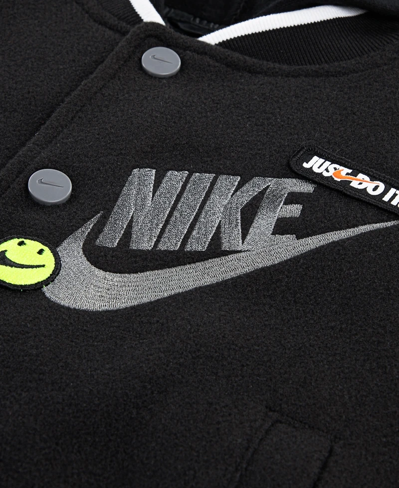 Nike Toddler Boys Hooded Varsity Jacket