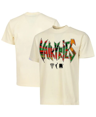 Round21 Men's and Women's Cream Golden State Valkyries Juneteenth T-Shirt