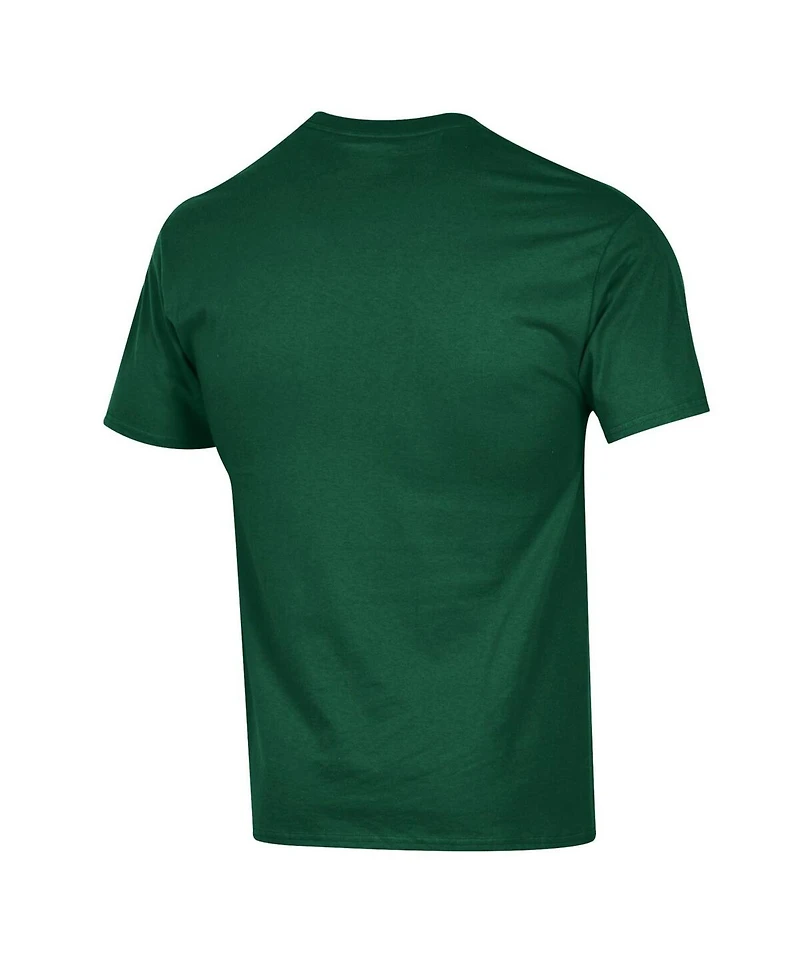 Champion Men's Green South Florida Bulls Arch Over Logo T-Shirt