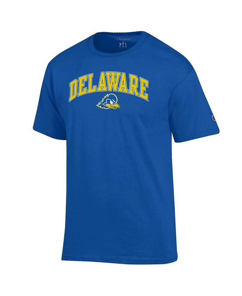 Champion Men's Royal Delaware Fightin' Blue Hens Arch Over Logo T-Shirt
