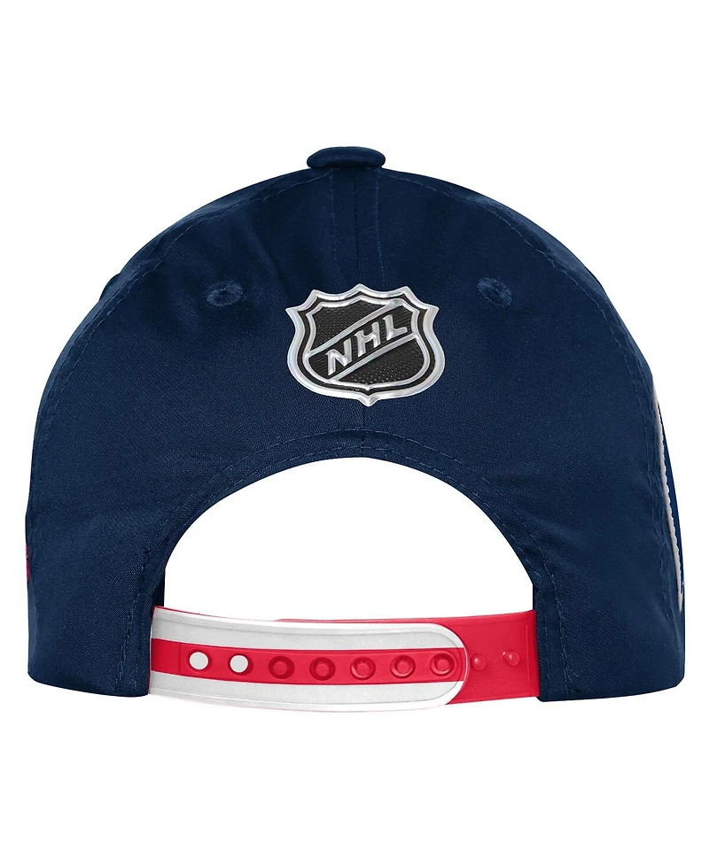 Fanatics Big Boys and Girls Navy New York Rangers 2025 Nhl Draft Authentic Pro On-Stage Podium Adjustable Hat