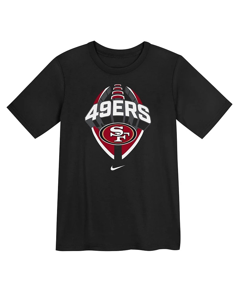 Nike Preschool Black San Francisco 49ers Icon Legend Performance T-Shirt