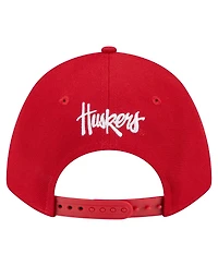 New Era Men's Scarlet Nebraska Huskers Team Collective 9FORTY M-Crown Adjustable Hat