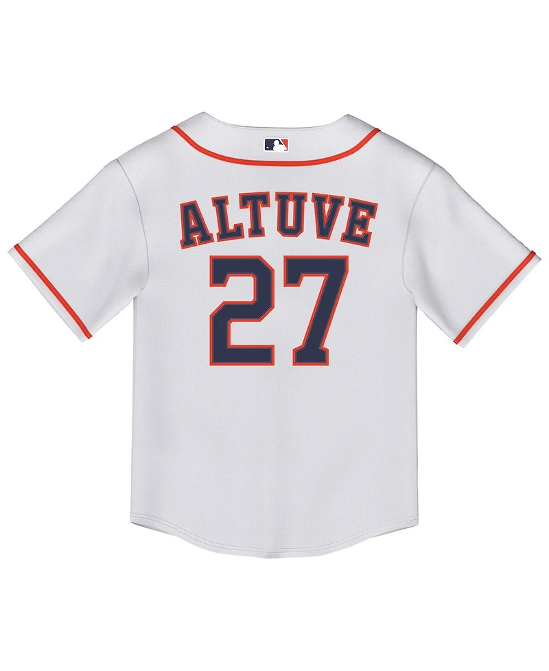 Nike Baby Boys and Girls Jose Altuve White Houston Astros Home Replica Jersey