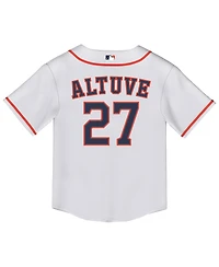 Nike Baby Boys and Girls Jose Altuve White Houston Astros Home Replica Jersey