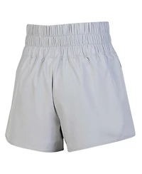 Champion Women's Silver North Carolina Tar Heels Tailgate Her Woven Shorts
