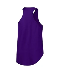 Fanatics Women's Purple Lsu Tigers Plus Arch Tank Top