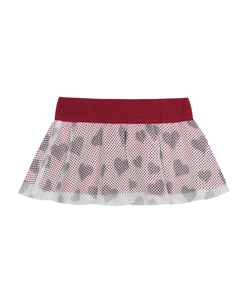 Outerstuff Baby Boys and Girls 2-Piece Oklahoma Sooners Love My Team Bodysuit Skirt Set
