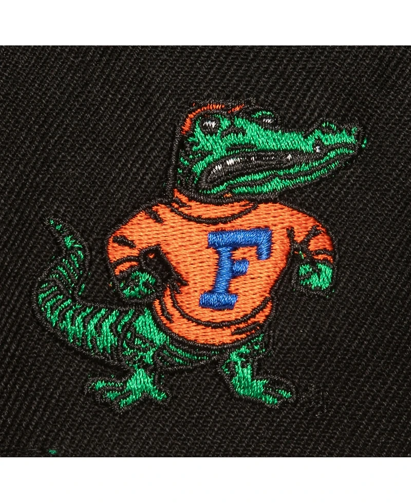 Mitchell & Ness Men's Black Florida Gators Triple Play Snapback Hat
