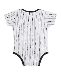 Outerstuff Big Boys and Girls Gray/White Chicago White Sox 2-Pack Play Ball Bodysuit Set
