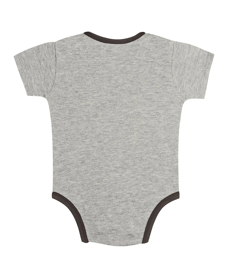 Outerstuff Big Boys and Girls Gray/White San Diego Padres 2-Pack Play Ball Bodysuit Set