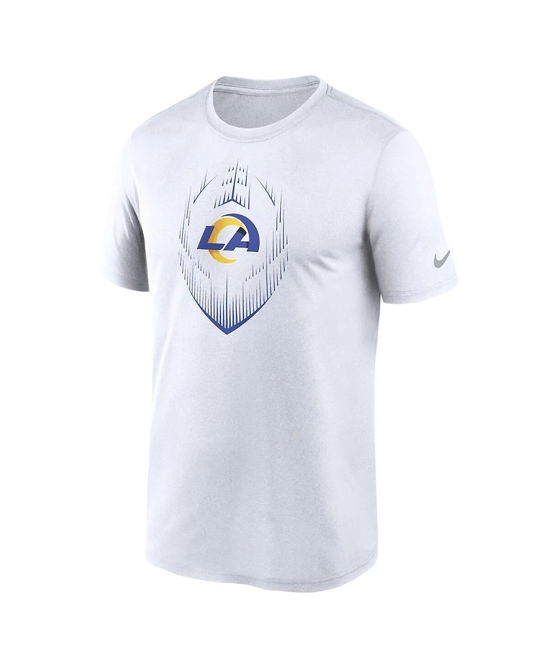 Nike Men's White Los Angeles Rams Primetime Legend Icon Performance T-Shirt
